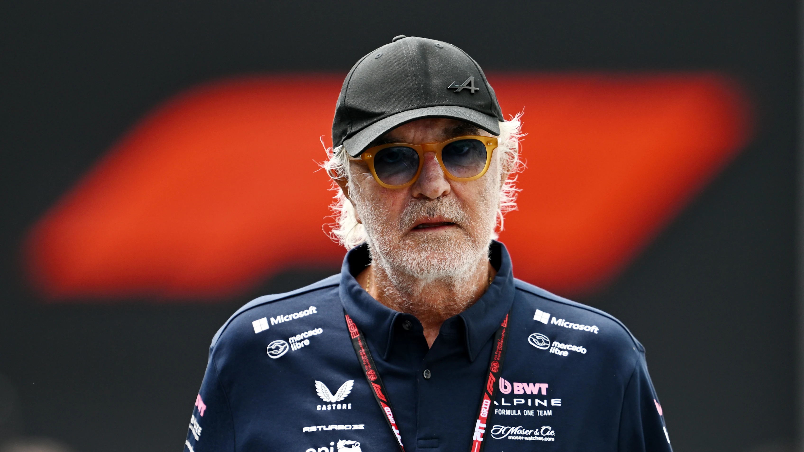 Montreal, Quebec - 13 Jun: Flavio Briatore, Penasihat Eksekutif Alpine F1 Tiba di Paddock