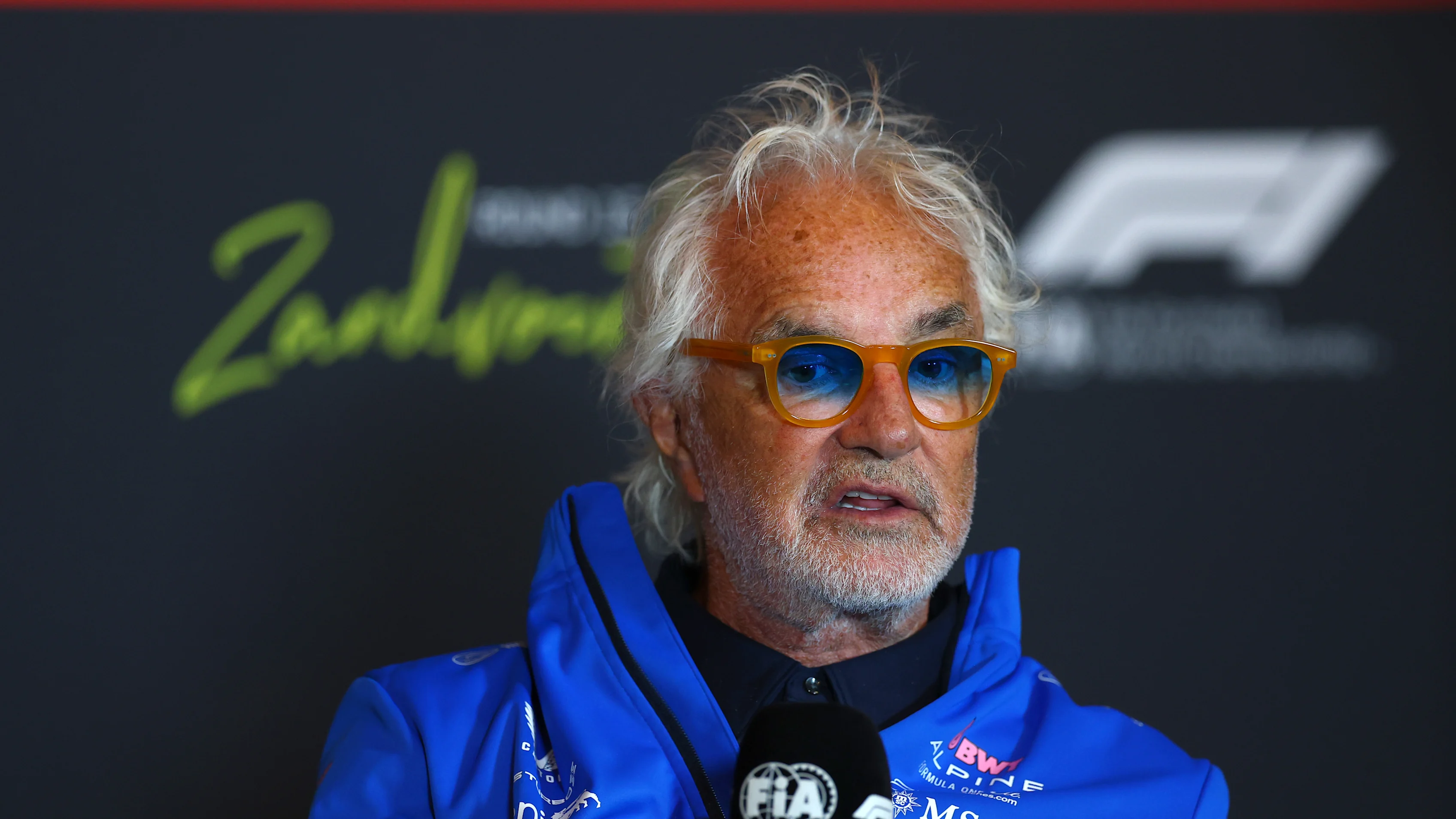 Zandvoort, Belanda - 29 Ogos: Flavio Briatore, Penasihat Eksekutif Alpine F1 dalam Pasukan