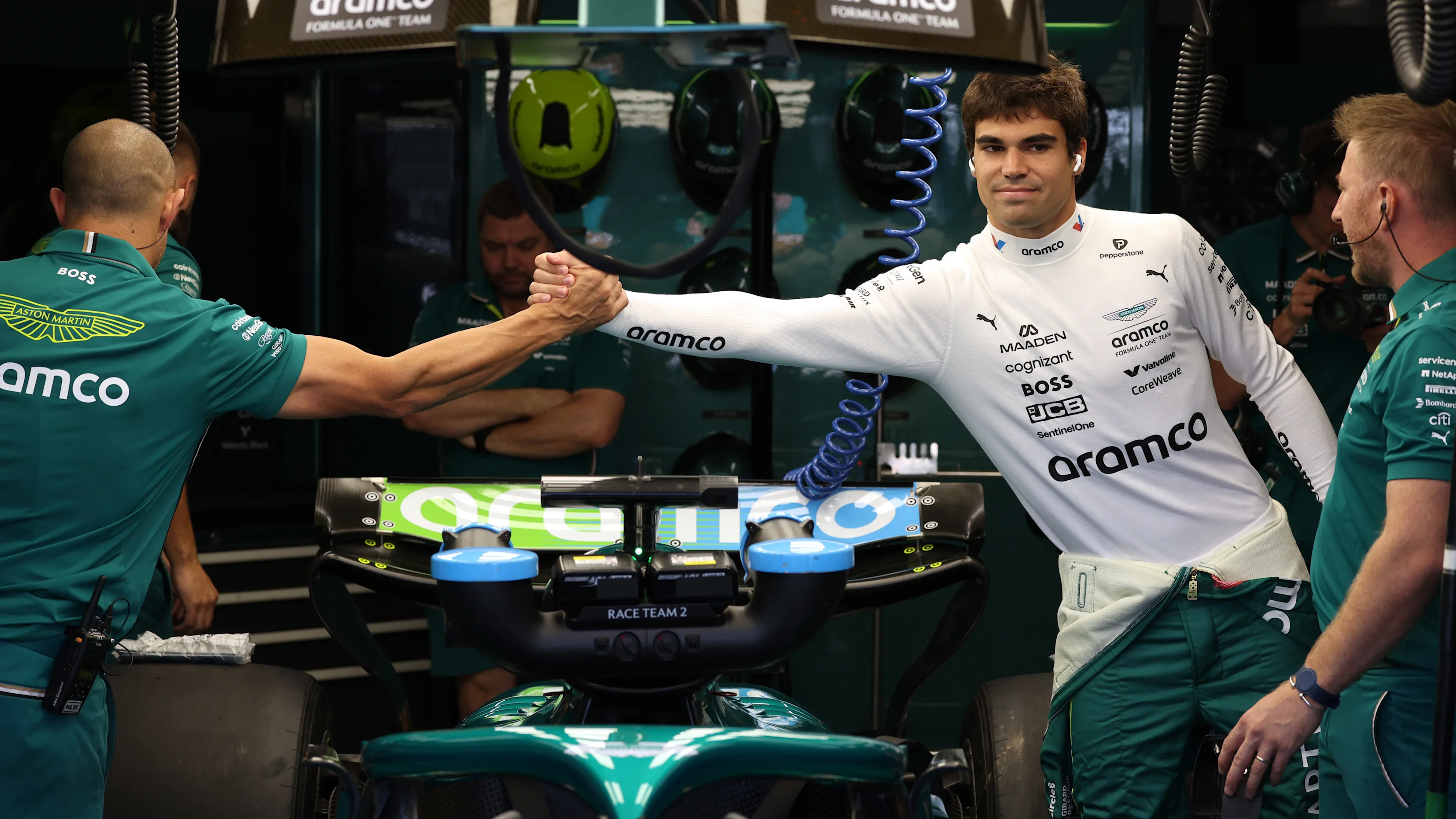 Zandvoort, Belanda - 30 Ogos: Lance Stroll of Canada dan pasukan Aston Martin F1 Terima kasih