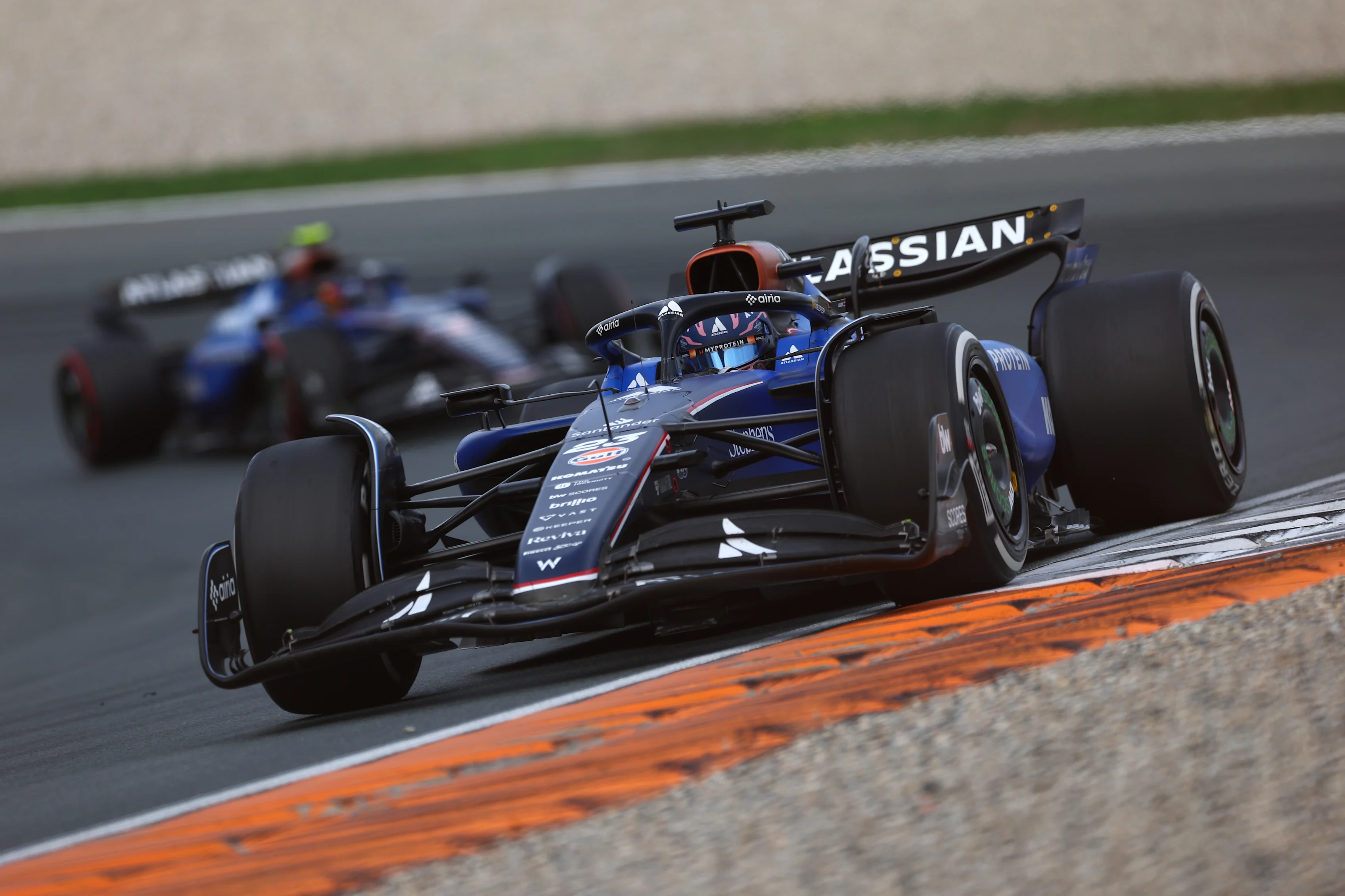 Zandvoort, Belanda - 31 Ogos: Alexander Albon dari Thailand Memandu (23) Williams FW47