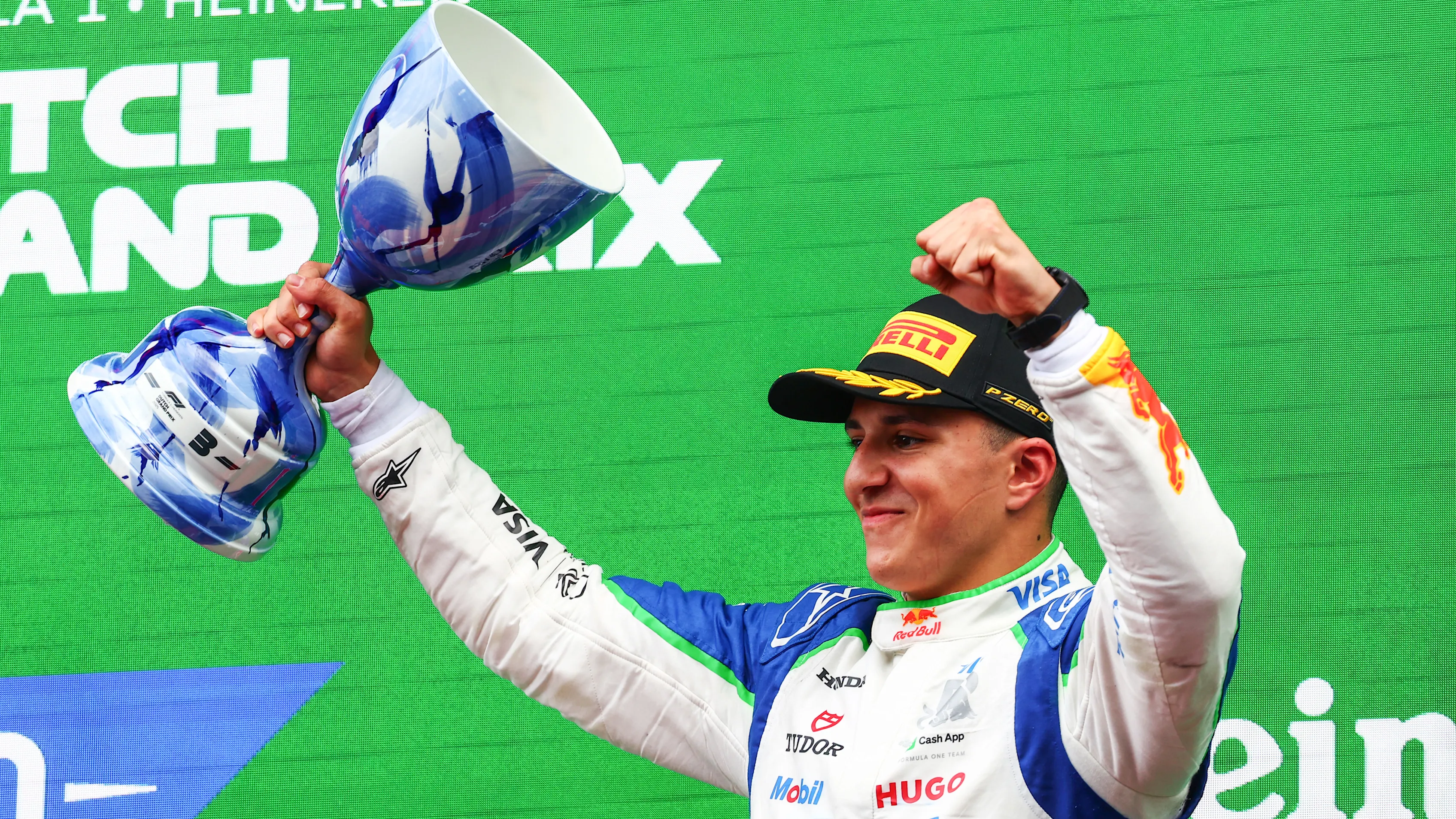 Zandvoort, Belanda - 31 Ogos: Ketiga diletakkan Isack Hadjar dari Perancis dan Visa Cash App Racing