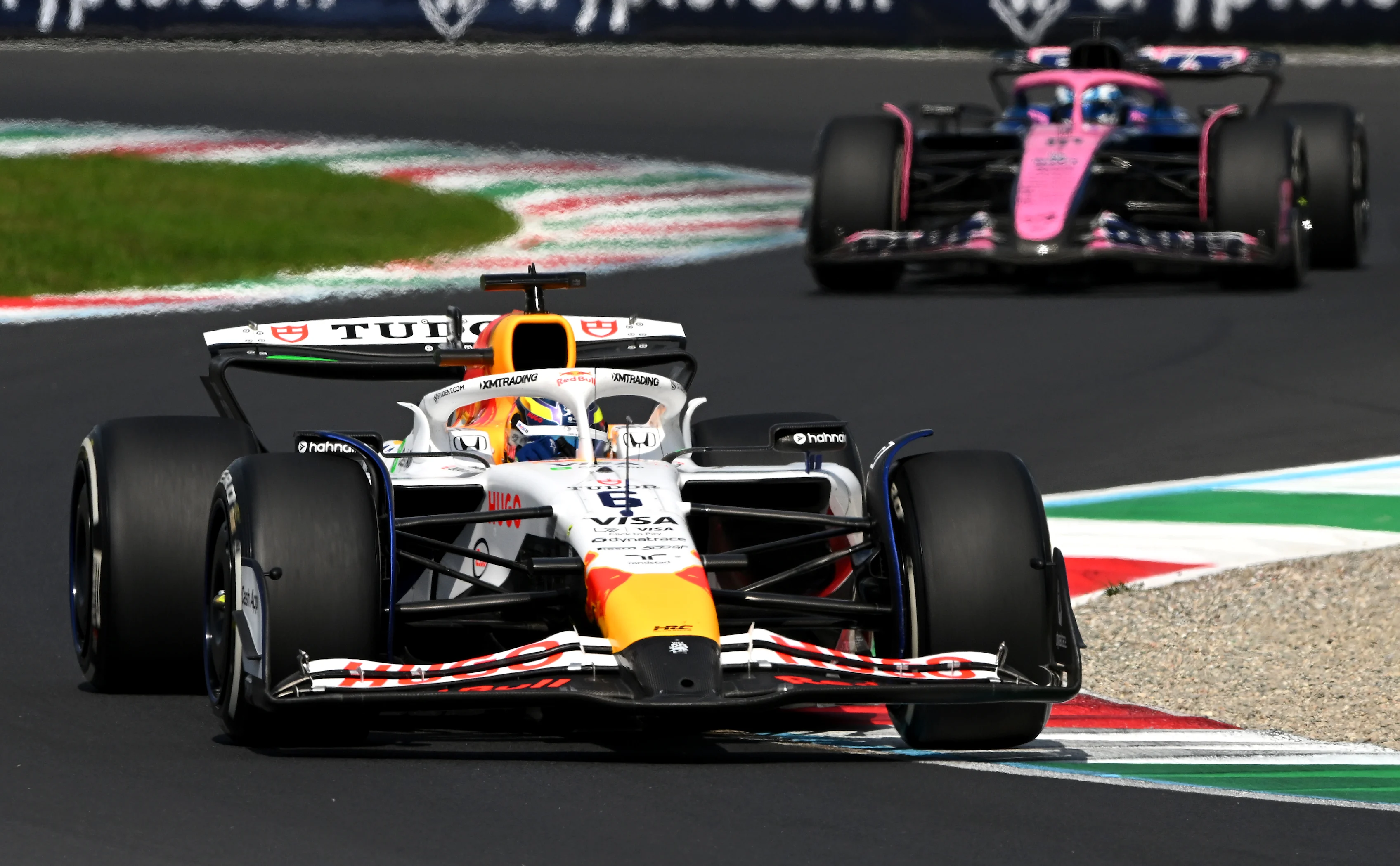 Monza, Itali - September 07: Isack Hadjar dari Perancis Memandu (6) Visa Cash App Racing Bulls