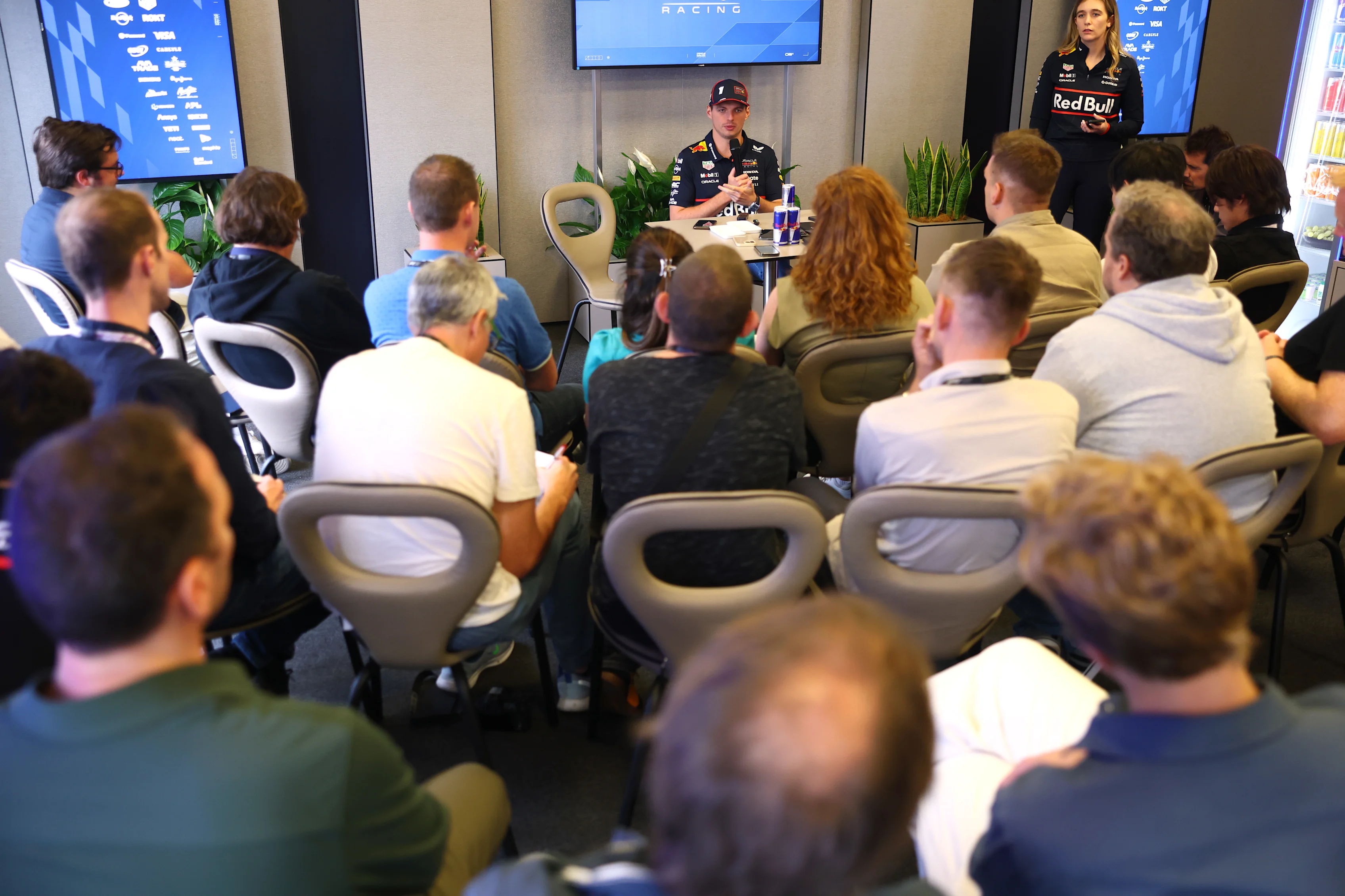 Baku, Azerbaijan - 18 September: Max Verstappen dari Belanda dan Oracle Red Bull Racing adalah