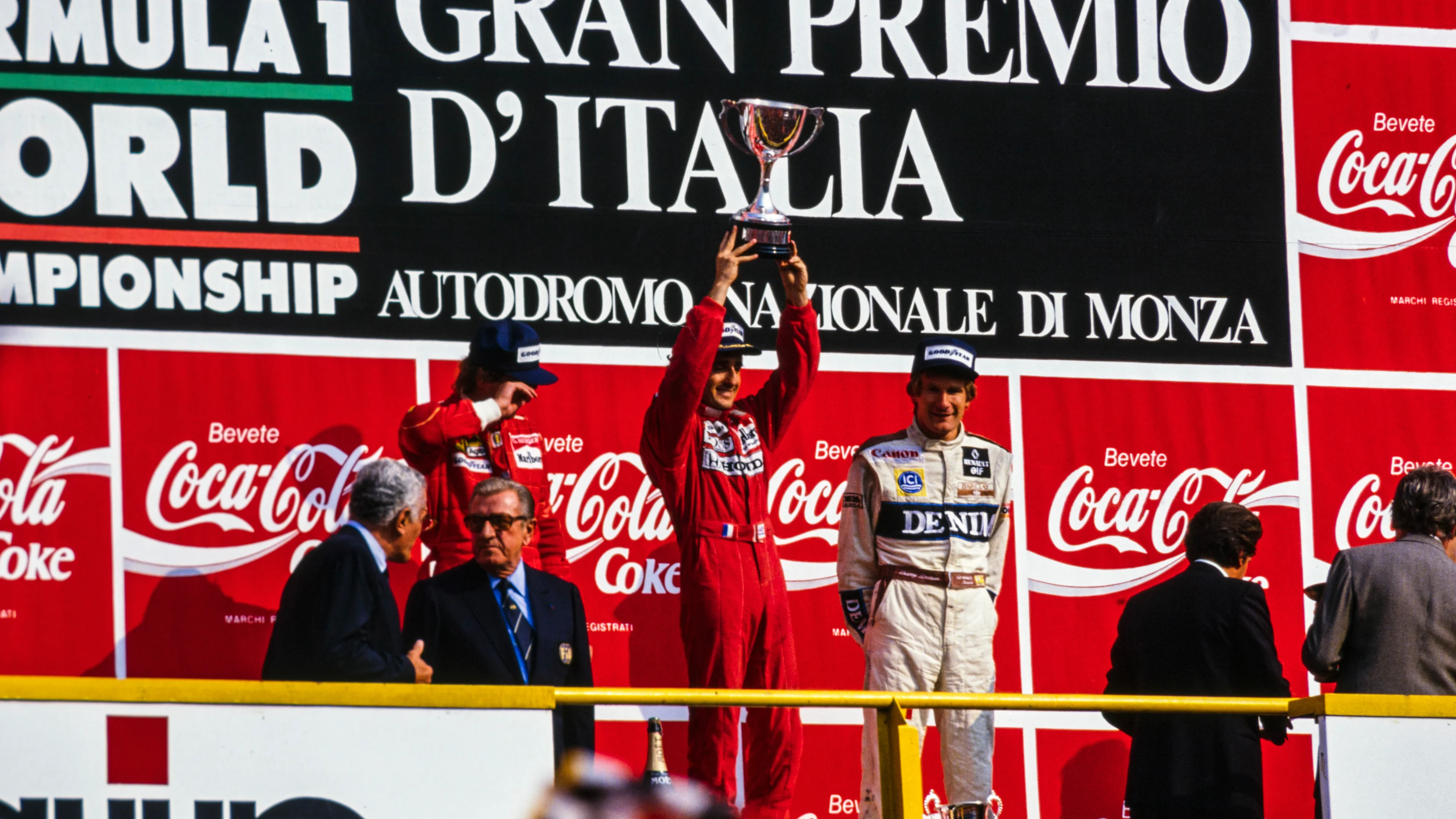 Autodromo Nazionale Monza, Itali - 10 September: Alain Prost, Kedudukan Pertama, Meningkatkan Trofi 