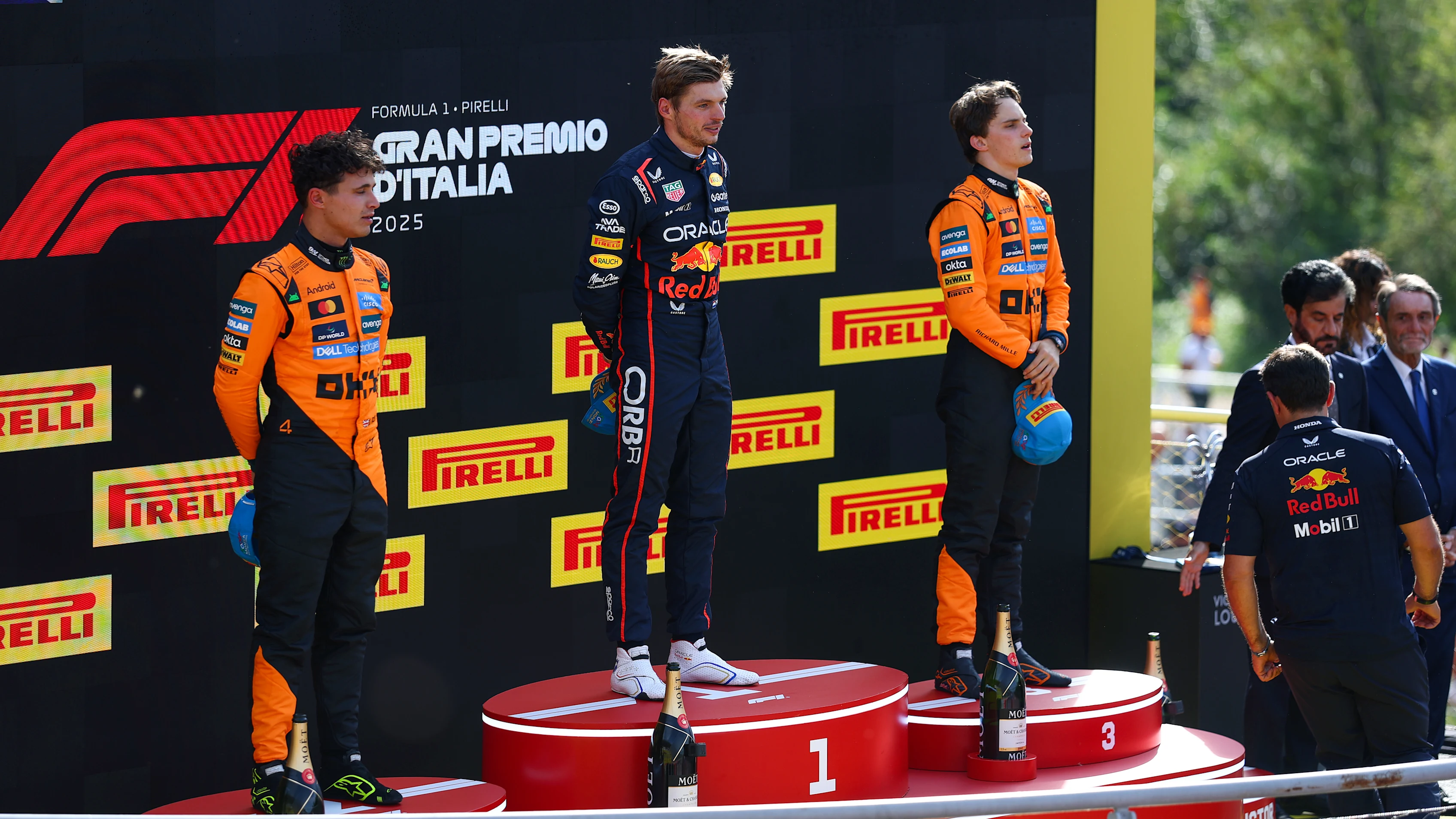 Monza, Itali - 07 September: Pemenang Race Max Verstappen dari Belanda dan Oracle Red Bull