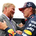 Verstappen dengan Raja Willem-Alexander di Grid Grand Prix Belanda