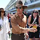 Matthew McConaughey menikmati paddock di litar Amerika