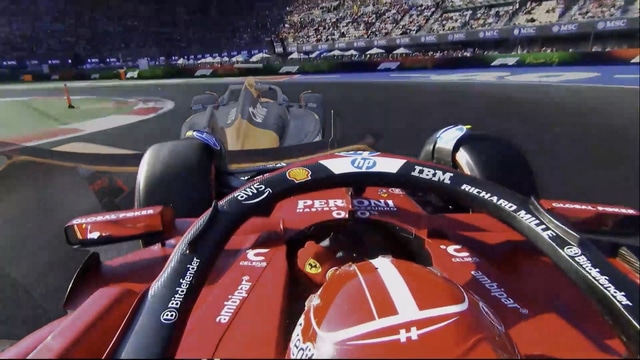 WATCH: Lihat Bagaimana Norris mengalahkan Leclerc ke kedudukan tiang di Mexico dengan ciri ‘Ghost Car’ kami