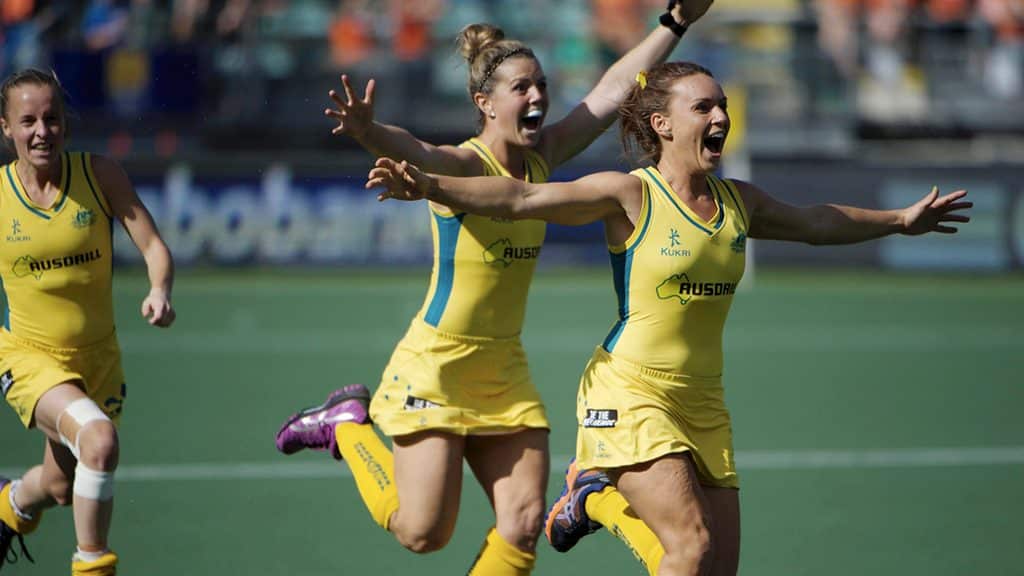 Separuh akhir wanita 1: Hockeyroos di Syurga Den Haag