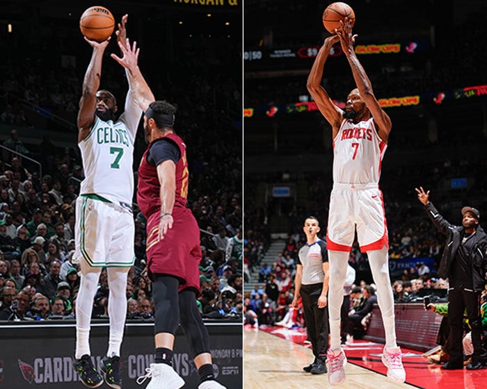 Jaylen Brown, Kevin Durant