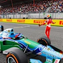 Ia adalah pemacu emosi untuk Mick Schumacher kerana dia mandi dengan cinta di Spa-Francorchamps. Leret untuk lebih banyak gambar