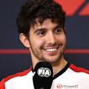 SINGAPORE, SINGAPORE - OCTOBER 02: Esteban Ocon of France and Haas F1 speaks in the Drivers Press Conference during previews ahead of the F1 Grand Prix of Singapore at Marina Bay Street Circuit on October 02, 2025 in Singapore, Singapore. (Photo by Clive Rose/Getty Images)