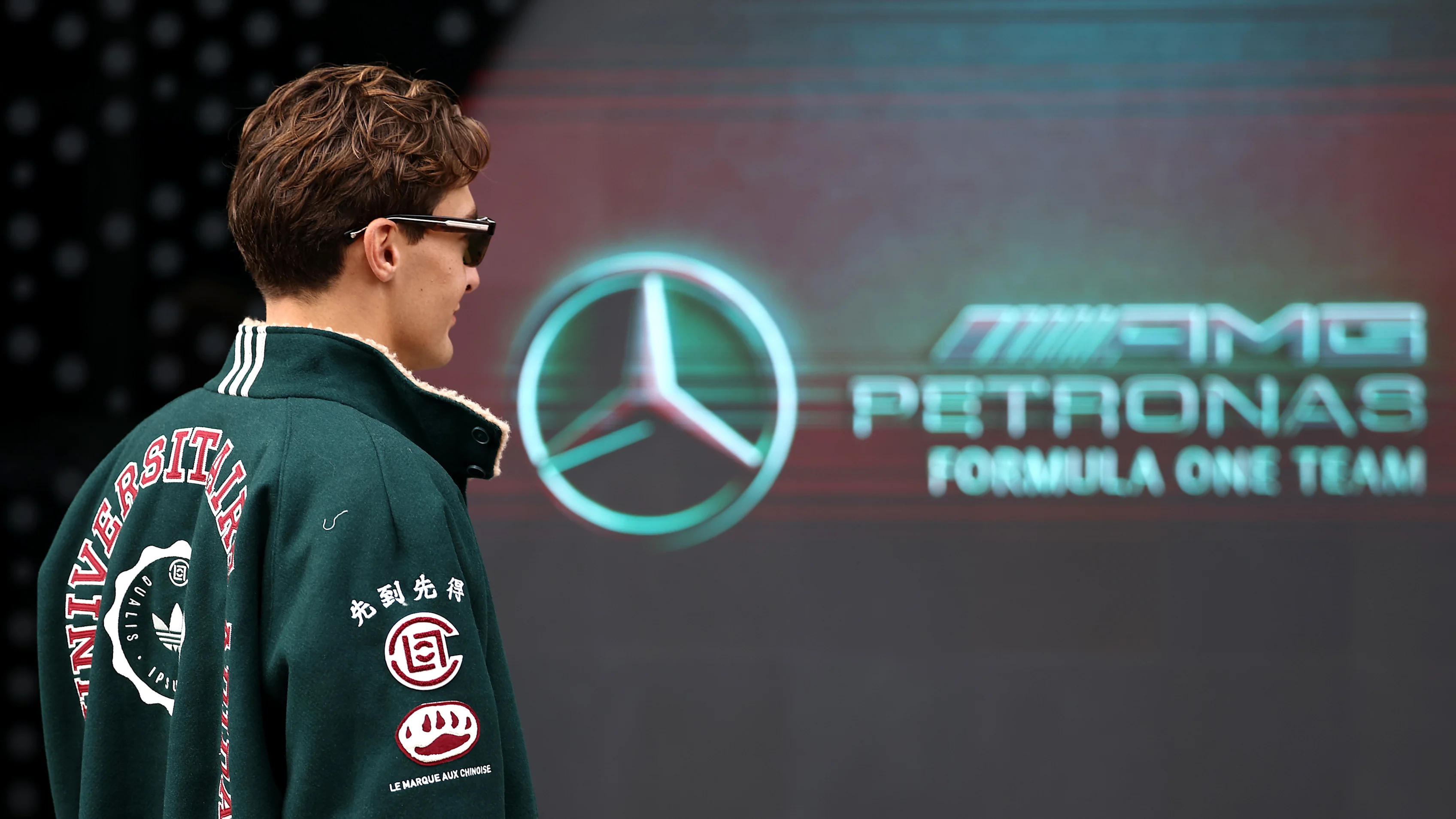 AUSTIN, Texas - 16 Oktober: George Russell dari Great Britain dan Mercedes AMG Petronas F1 Pasukan