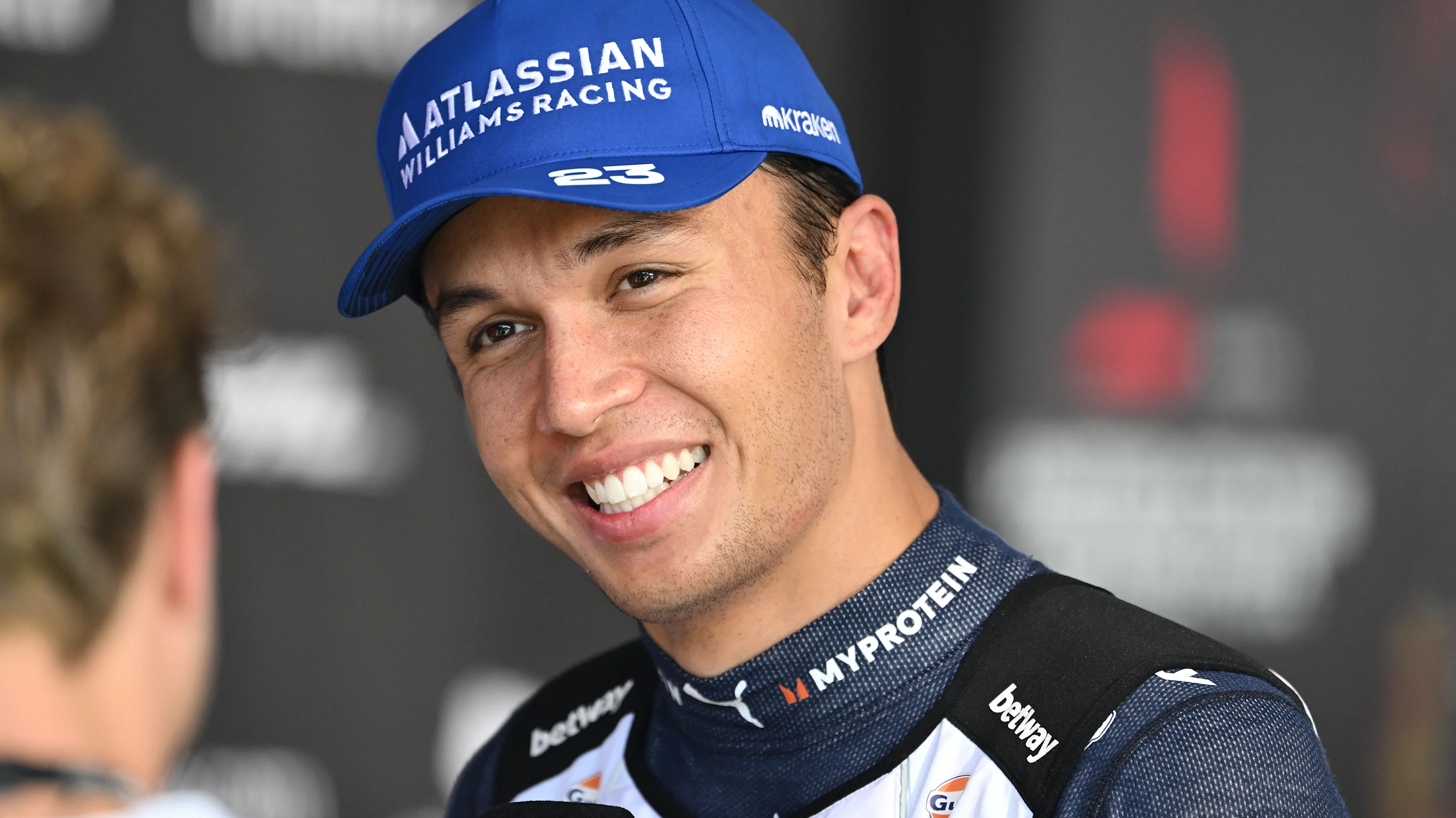 AUSTIN, Texas - 18 Oktober: Kelayakan Ditempatkan Kesembilan belas Alexander Albon dari Thailand dan Williams adalah
