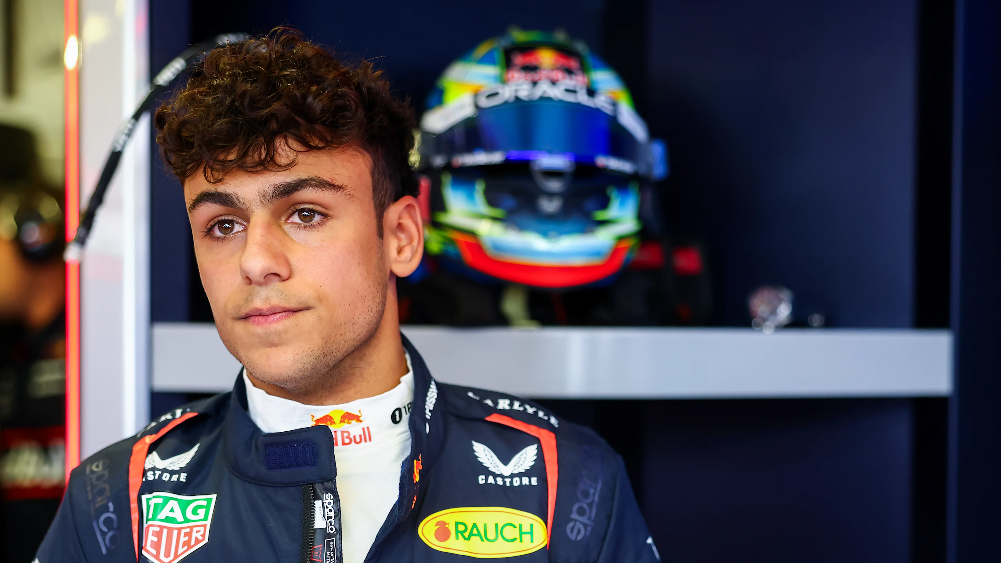 Mexico City, Mexico - 24 Oktober: Arvid Lindblad dari Great Britain dan Oracle Red Bull Racing kelihatan