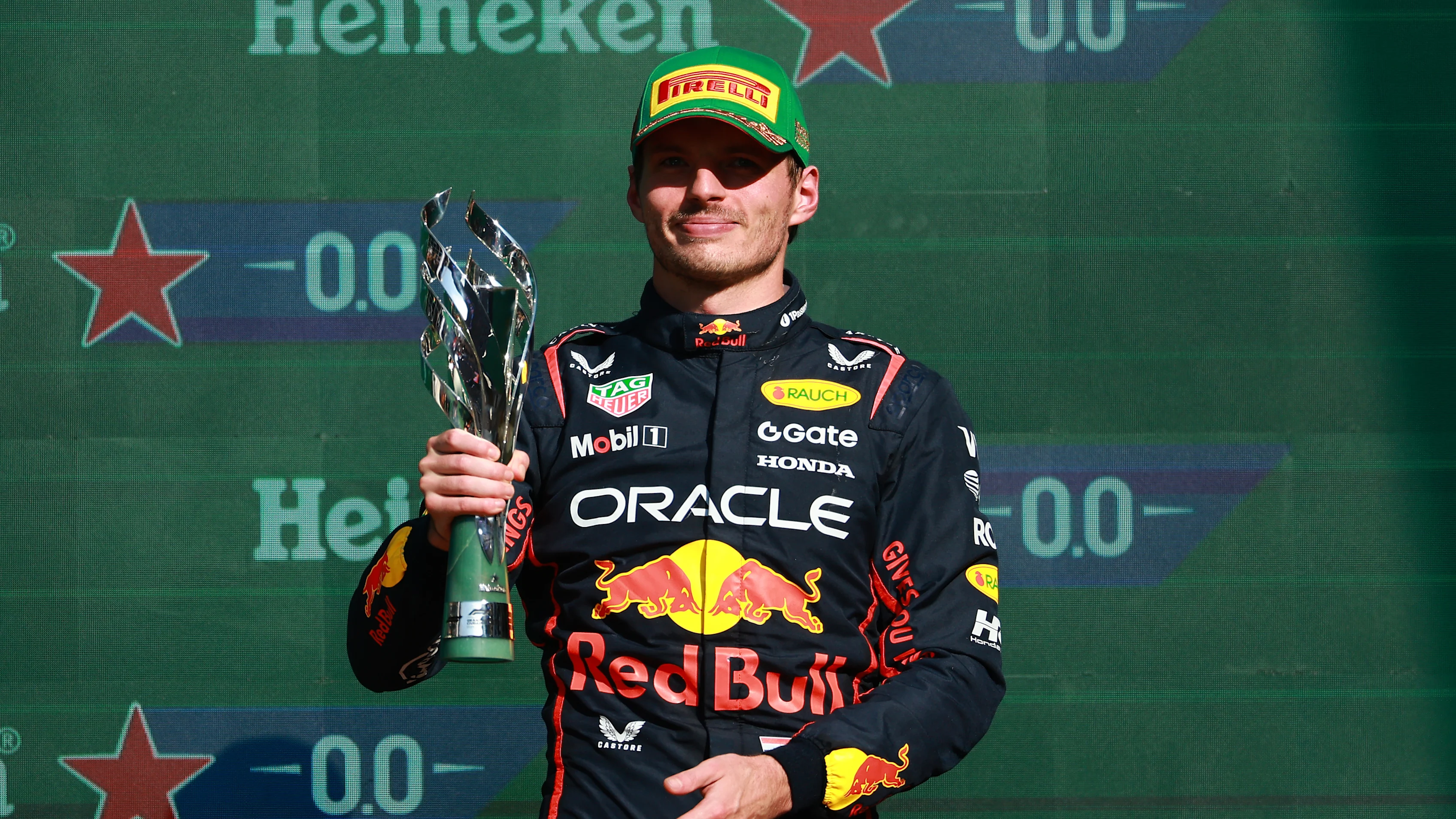 Mexico City, Mexico - 26 Oktober: Ketiga meletakkan Max Verstappen dari Belanda dan Oracle Red