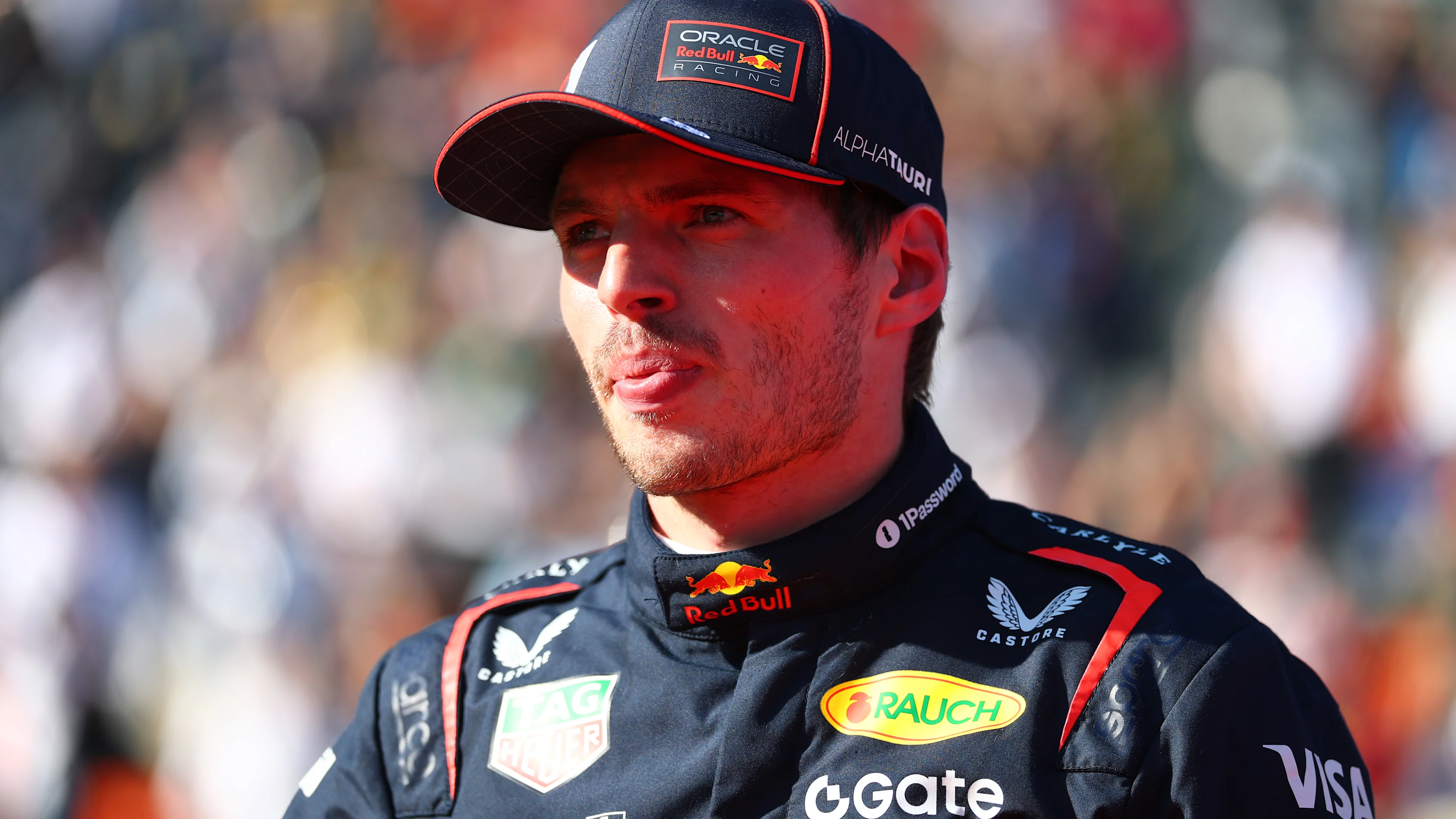 Mexico City, Mexico - 26 Oktober: Ketiga meletakkan Max Verstappen dari Belanda dan Oracle Red