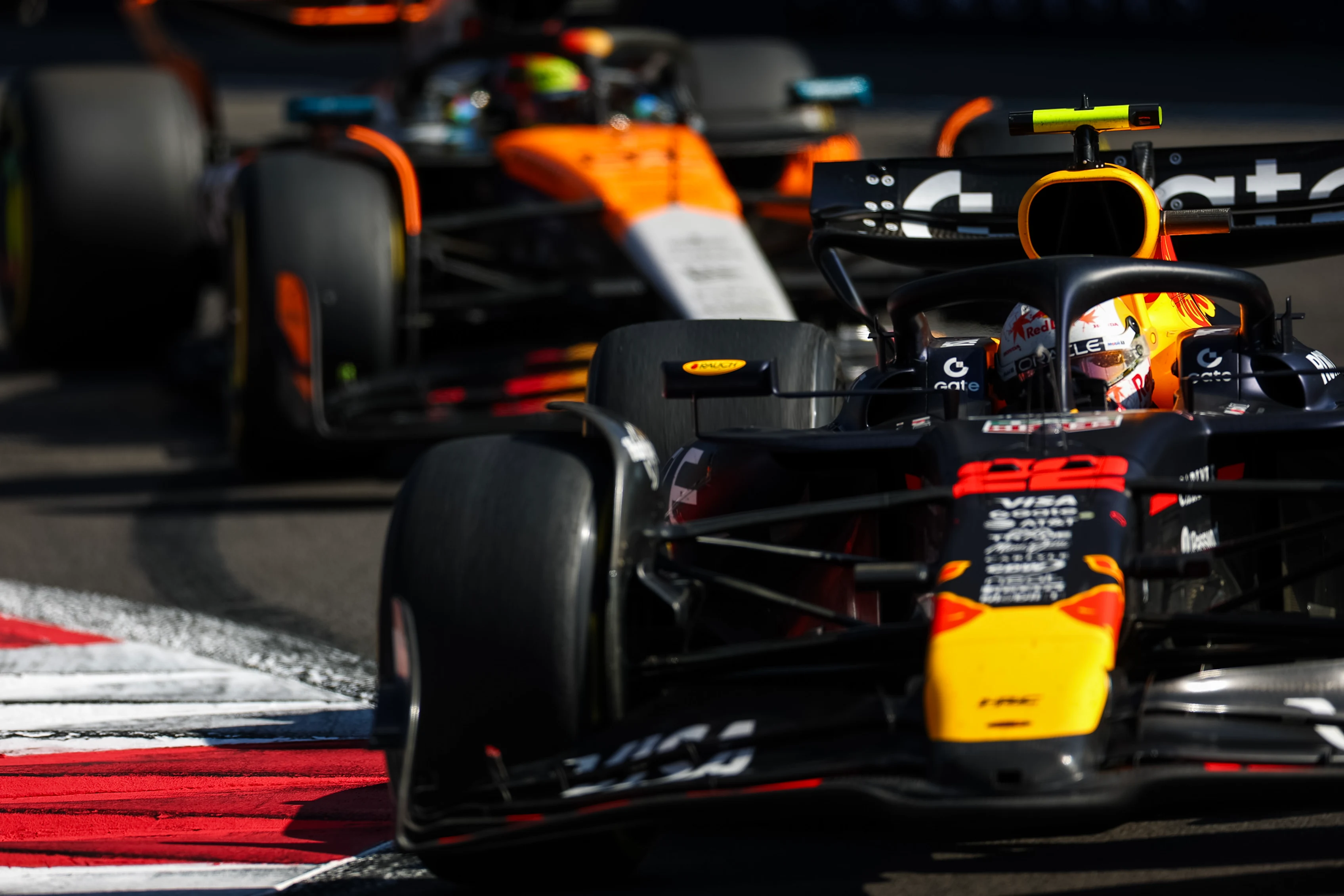 Mexico City, Mexico - 26 Oktober: Yuki Tsunoda dari Jepun memandu (22) Oracle Red Bull Racing