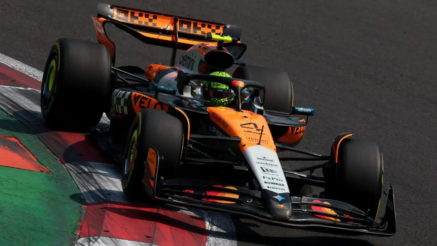 FP3: Norris mengetuai Hamilton dan Russell dalam amalan terakhir menjelang Mexico City Grand Prix
