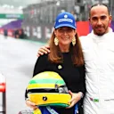 Pada hujung minggu, Hamilton juga bertemu dengan kakak Senna, Viviane Senna