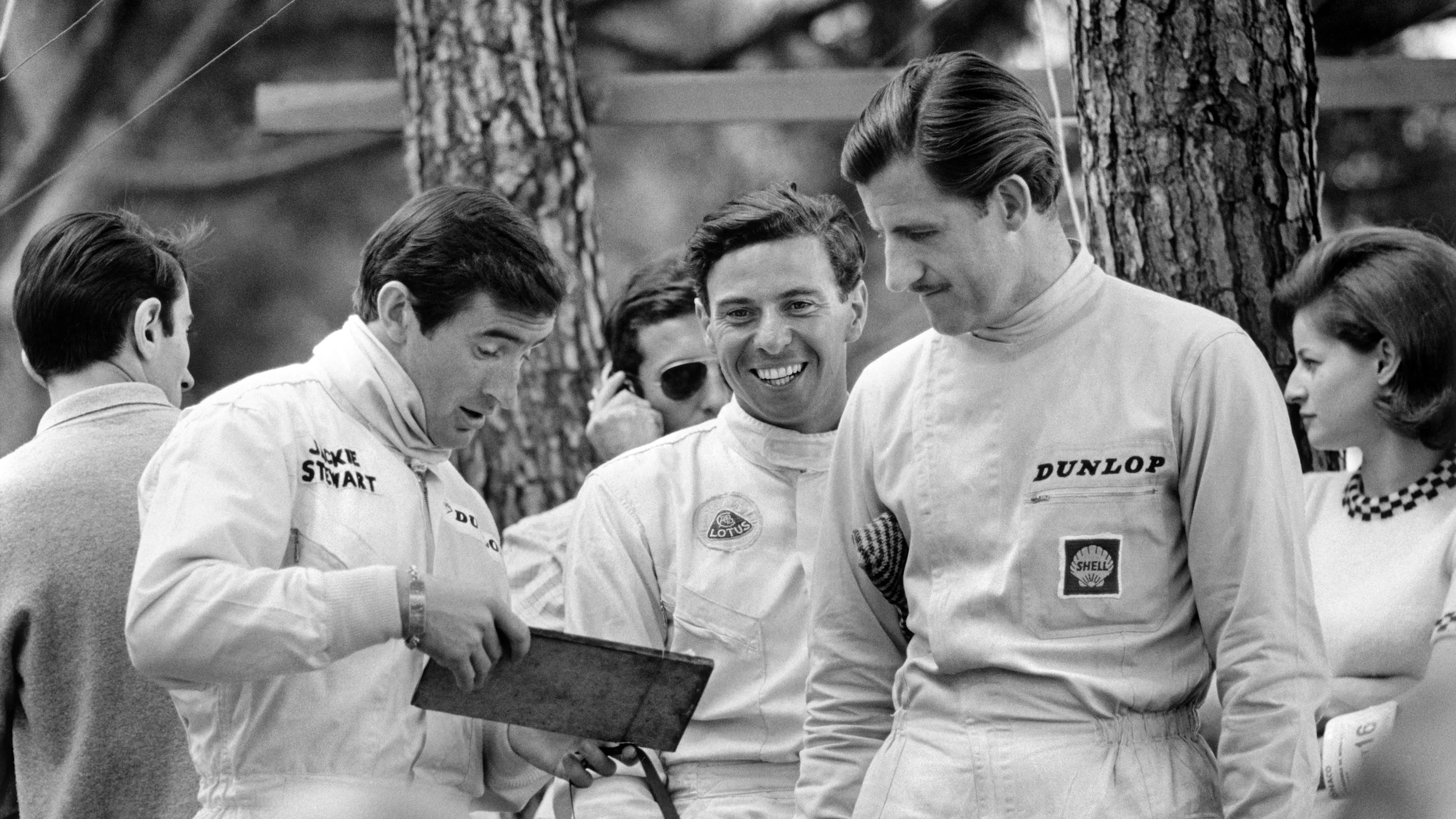 1966 Monaco Grand Prix. Monte Carlo, Monaco. 19-22 Mei 1966. Jackie Stewart, Jim Clark dan Graham