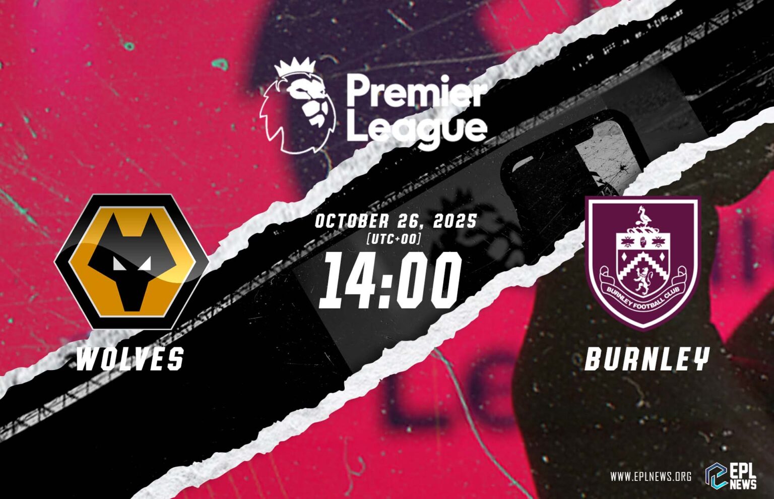 Wolves vs Burnley Pratonton: Bawah Bawah di Molineux