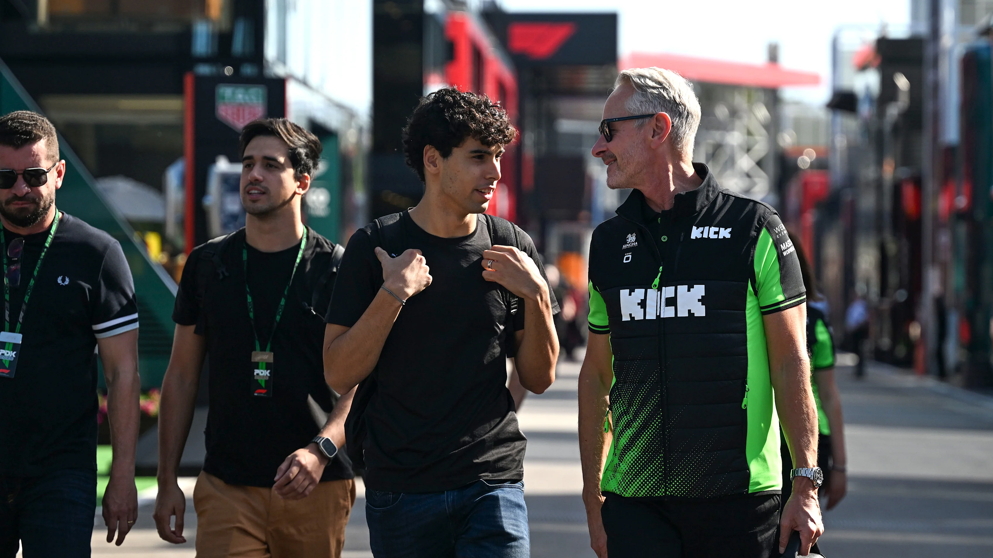 Barcelona, ​​Sepanyol - 29 Mei: Gabriel Bortoleto dari Brazil dan pasukan F1 menendang Sauber dan Jonathan