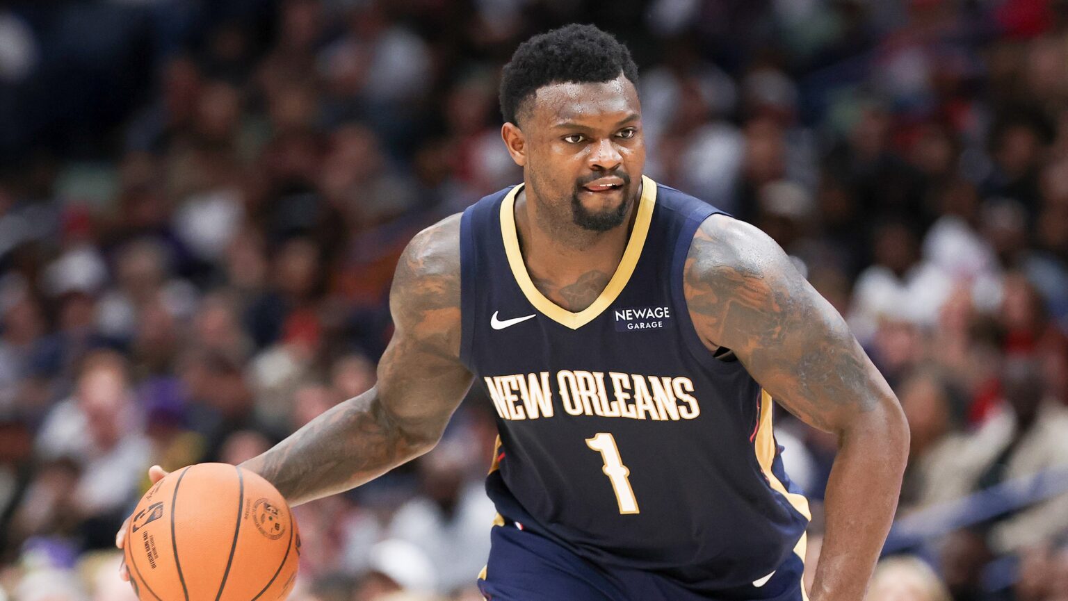 Zion diketepikan dengan Hamstrings Kiri yang ditegaskan Pelicans mengumumkan bahawa Williamson telah didiagnosis dengan ketegangan Gred 1 dan akan dinilai dalam 7-10 hari.