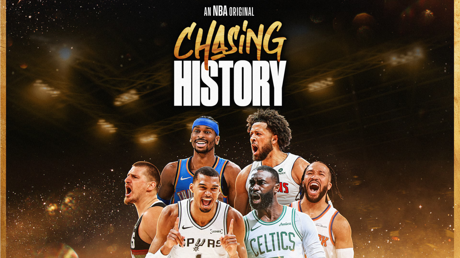 ‘Chasing History’ kembali untuk 2026 NBA Playoffs Petua dokumentari berbilang bahagian mulai 11 April di TV NBA dan Aplikasi NBA, akan menampilkan akses belakang tabir ke playoff dan Pusingan Akhir NBA.