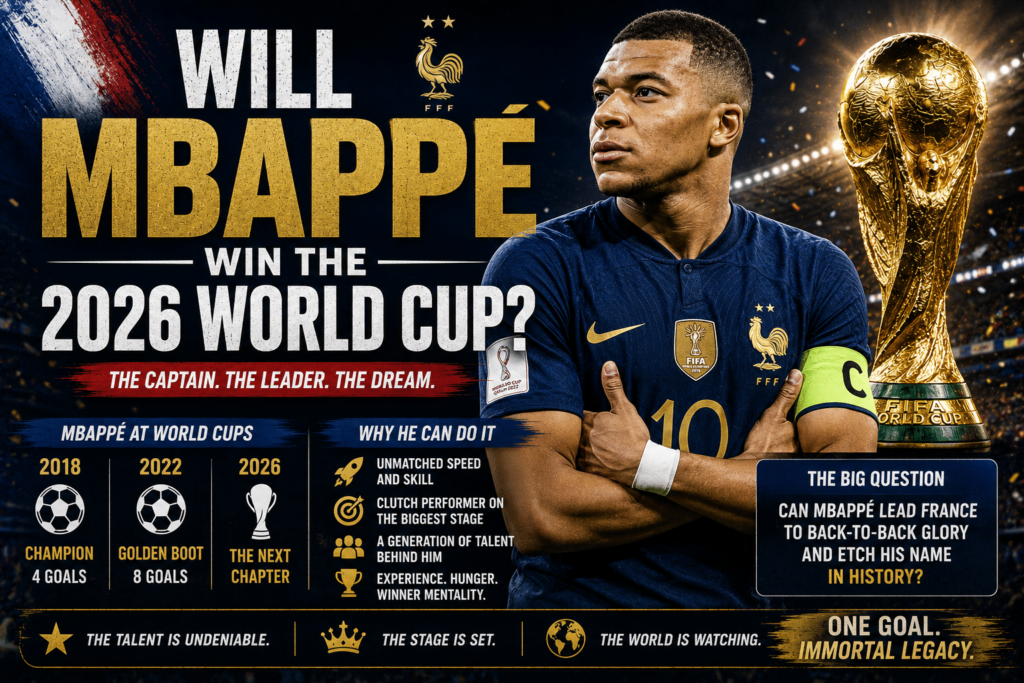 Adakah Mbappé Memenangi Piala Dunia 2026?