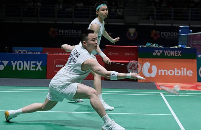 Aaron Chia dan Soh Wooi Yik akan bermain dengan pasangan berbeza di Terbuka Jepun dalam apa yang kelihatan seperti perpecahan sementara. (Foto: AFP)