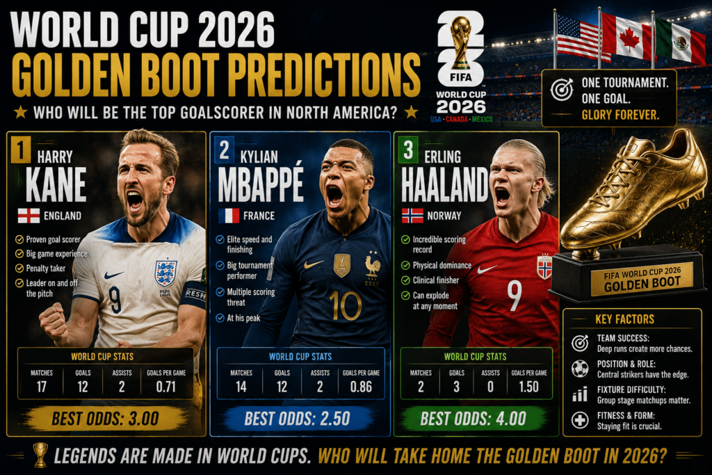 Ramalan Kasut Emas Piala Dunia 2026
